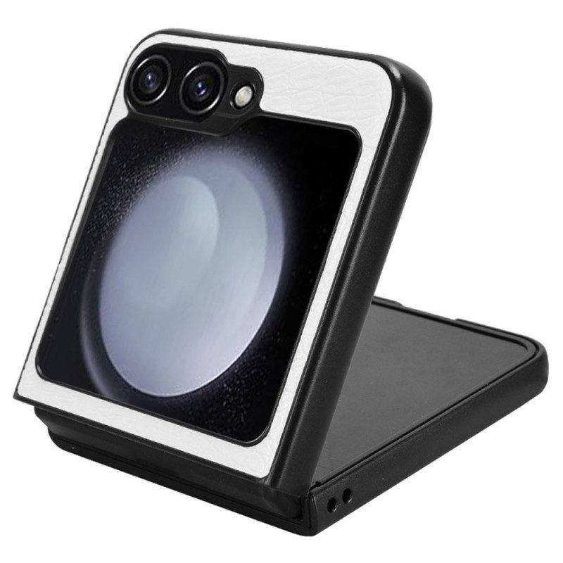 Hülle Samsung Galaxy Z Flip 7 Fe Krokodilstruktur