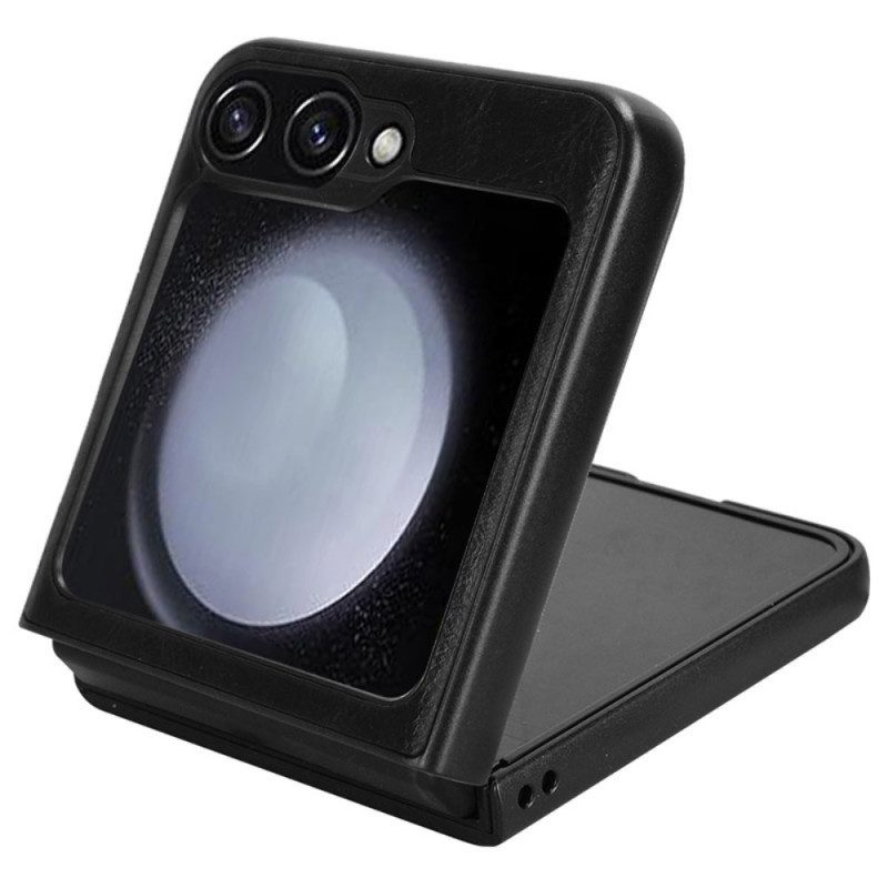 Hülle Samsung Galaxy Z Flip 7 Fe Kunstleder-nähte