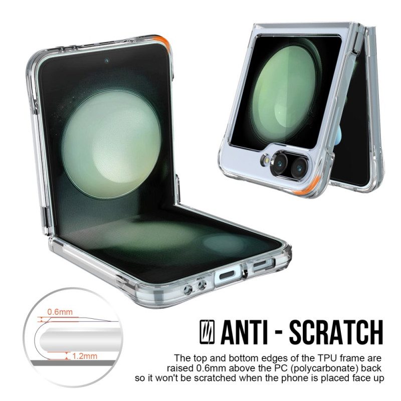 Hülle Samsung Galaxy Z Flip 7 Fe Magnetisch Transparent