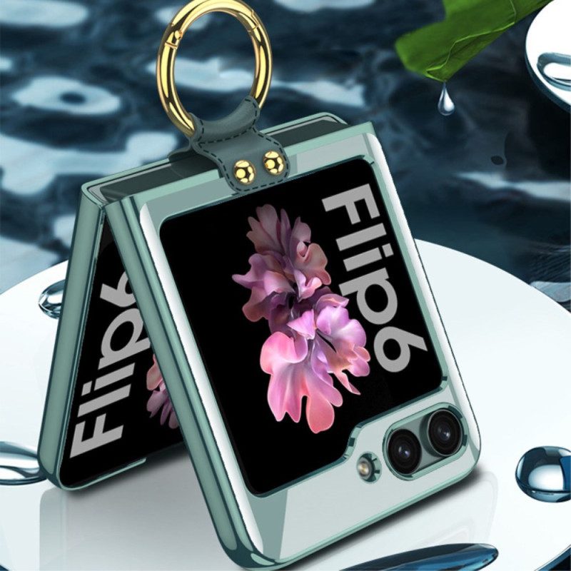Hülle Samsung Galaxy Z Flip 7 Fe Ringhalter Und Displayschutzfolie