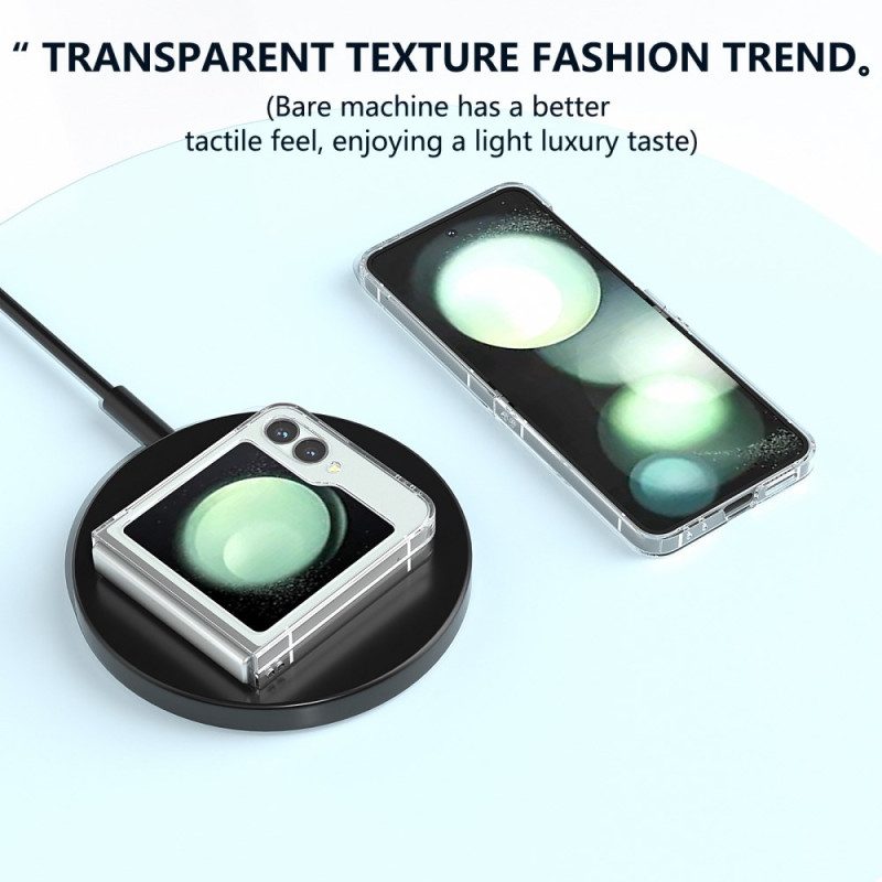 Hülle Samsung Galaxy Z Flip 7 Fe Stabil Transparent