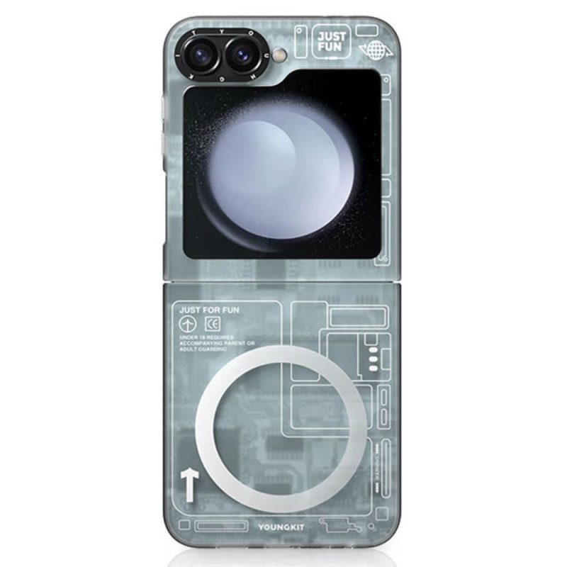 Hülle Samsung Galaxy Z Flip 7 Fe Youngkit Technologie-serie