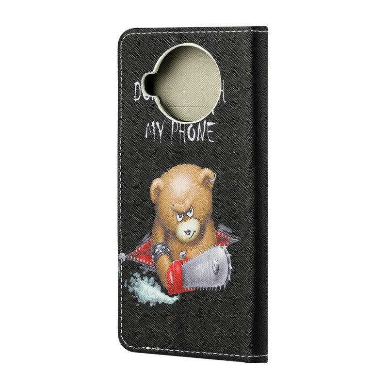 Flip Case Für Xiaomi Mi 10T Lite Gefährlicher Bär
