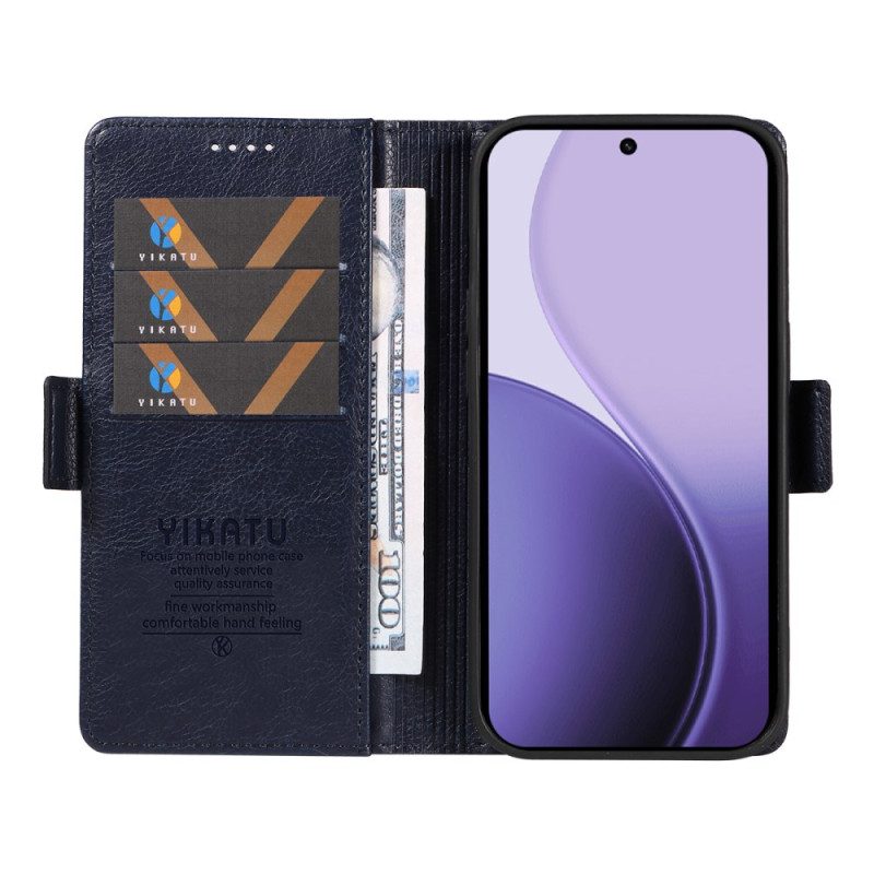 Lederhüllen Für Oppo Reno 14f 5g Vintage Yikatu
