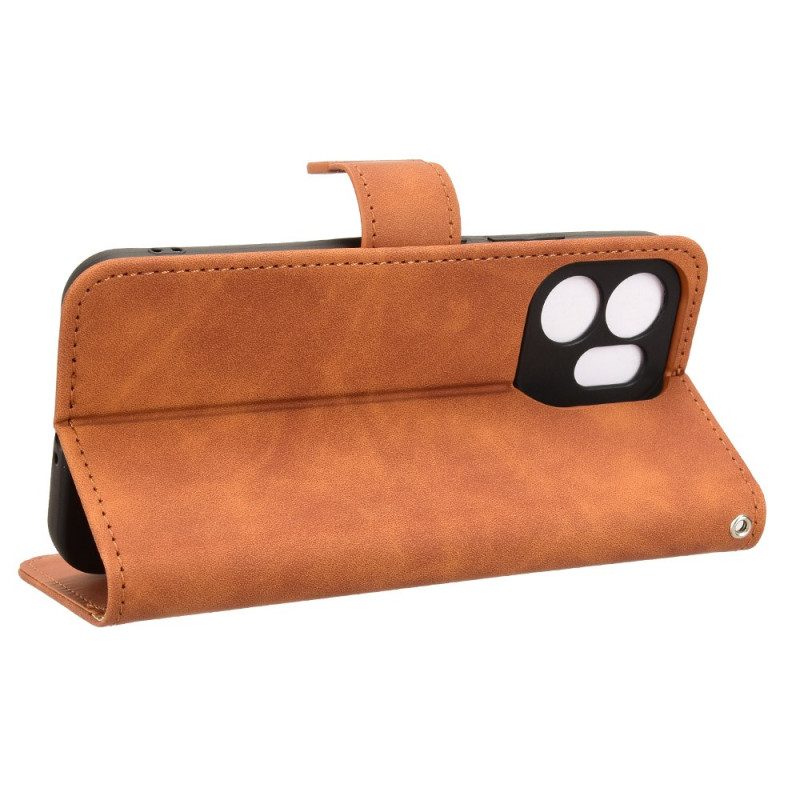 Lederhüllen Für Oppo Reno 14f 5g Wildlederoptik