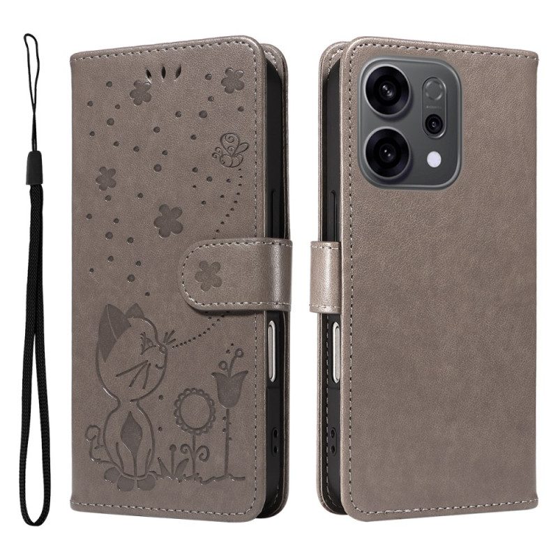 Lederhüllen Oppo Reno 14f 5g Biene