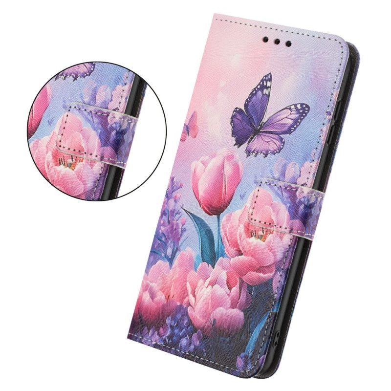 Lederhüllen Oppo Reno 14f 5g Floralie