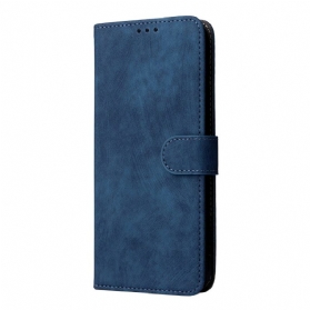 Lederhüllen Oppo Reno 14f 5g Handyhülle Rfid-schutz Wildlederoptik Mit Riemen