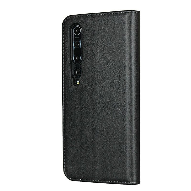 Schutzhülle Für Xiaomi Mi 10 / 10 Pro Flip Case Elegantes Spaltleder