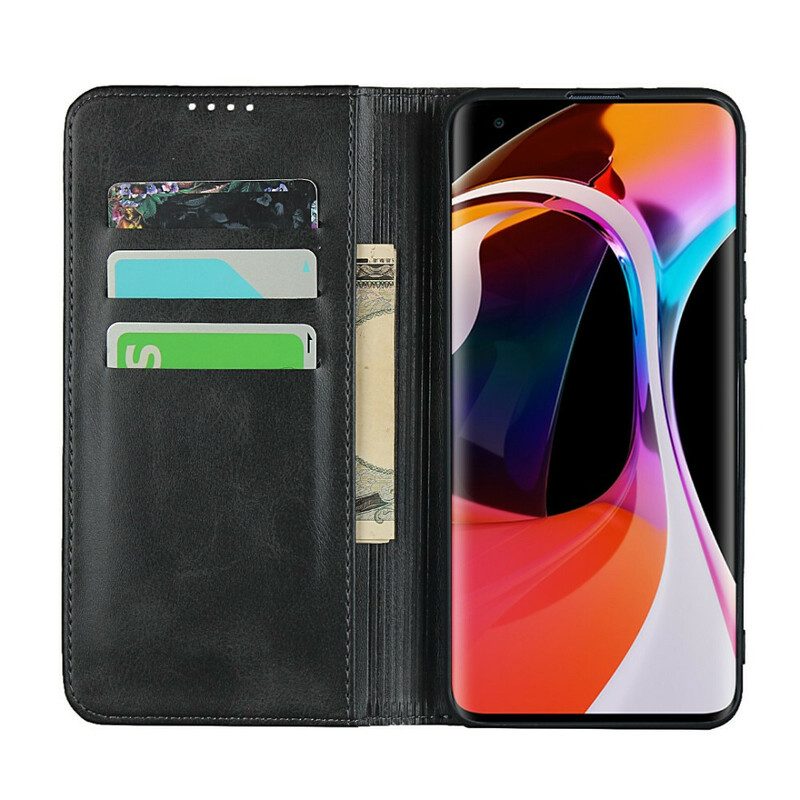 Schutzhülle Für Xiaomi Mi 10 / 10 Pro Flip Case Elegantes Spaltleder
