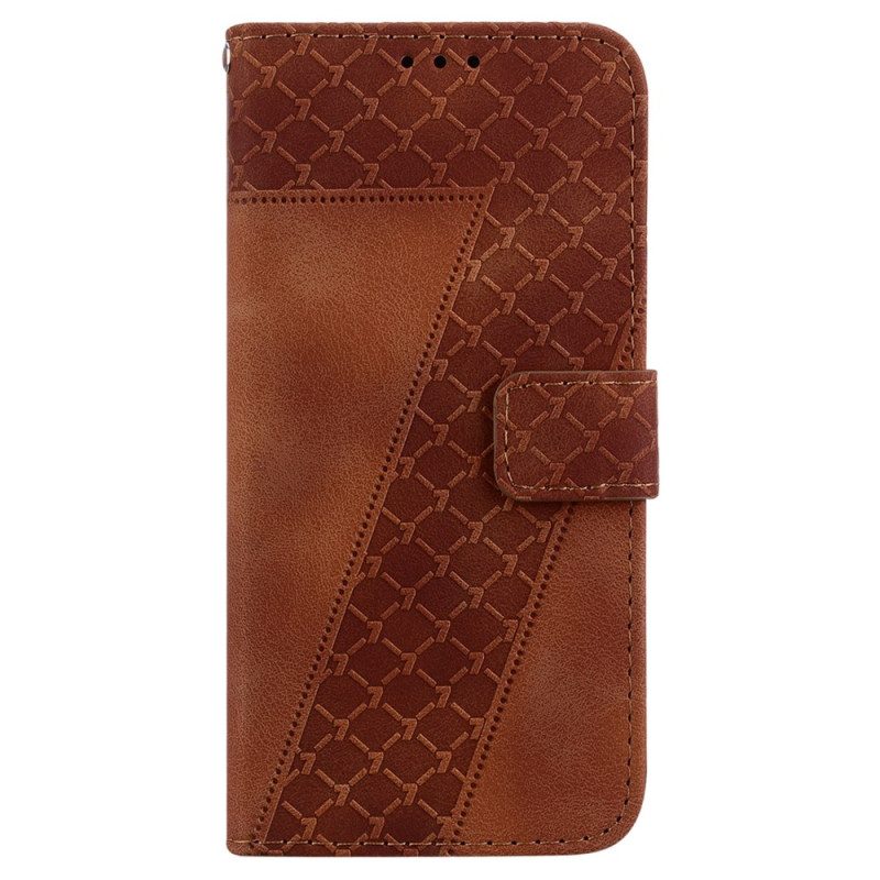 Lederhüllen Samsung Galaxy S24 5g Handyhülle Design 7 Mit Riemen