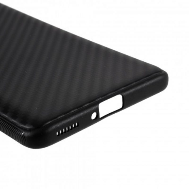 Hülle Für Xiaomi Mi 11 (5G) Einzelne Kohlefaser