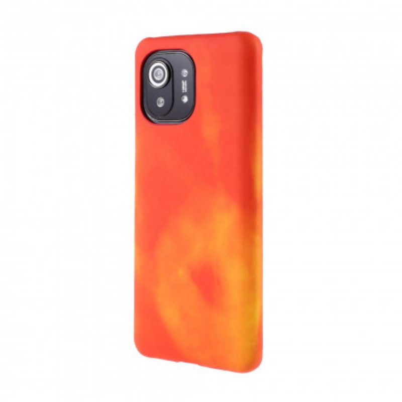Hülle Für Xiaomi Mi 11 (5G) Fluoreszierende Thermik
