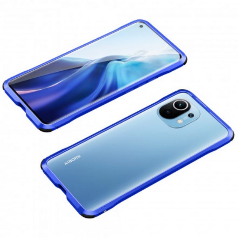 Schutzhülle Für Xiaomi Mi 11 (5G) Le-lock Series Contours Premium-aluminiumrahmen