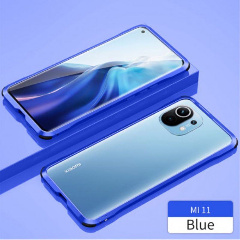 Schutzhülle Für Xiaomi Mi 11 (5G) Le-lock Series Contours Premium-aluminiumrahmen