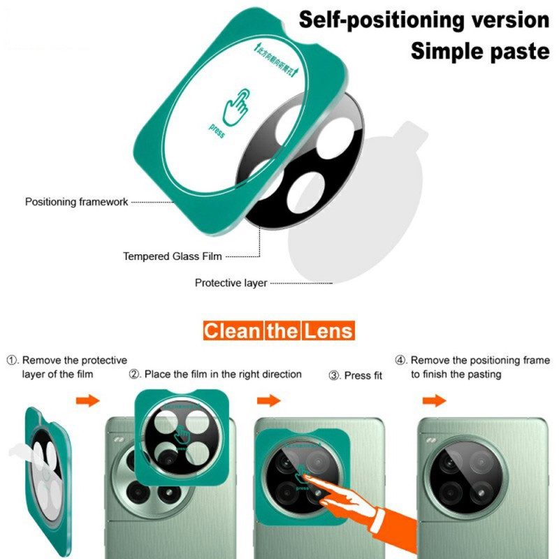 Displayschutzfolie Aus Gehärtetem Glas Für Vivo X100 Pro Mit Selbstpositionierendem Rahmen (schwarze Version)