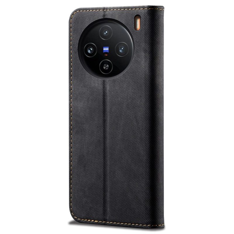 Flip Case Vivo X100 Pro Denim-textur