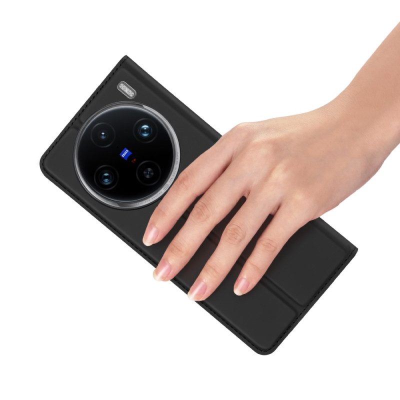 Flip Case Vivo X100 Pro Skin Pro Series Dux Ducis