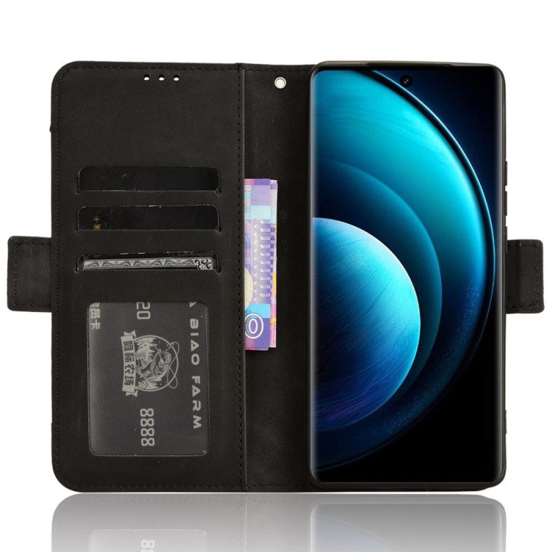 Lederhüllen Vivo X100 Pro Handyhülle Kartenhalter