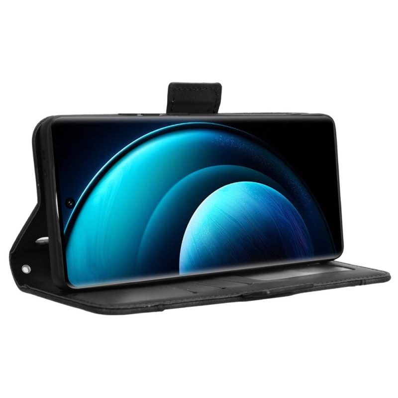 Lederhüllen Vivo X100 Pro Handyhülle Kartenhalter