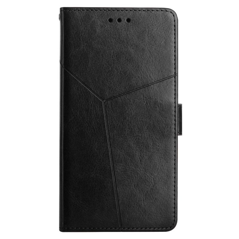 Lederhüllen Für Samsung Galaxy S23 5G Mit Kordel Y-riemendesign
