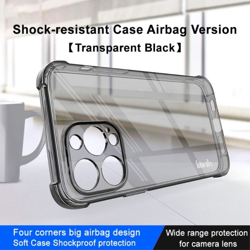 Handyhülle Für iPhone 14 Pro Max Transparente Imak-airbag-ecken