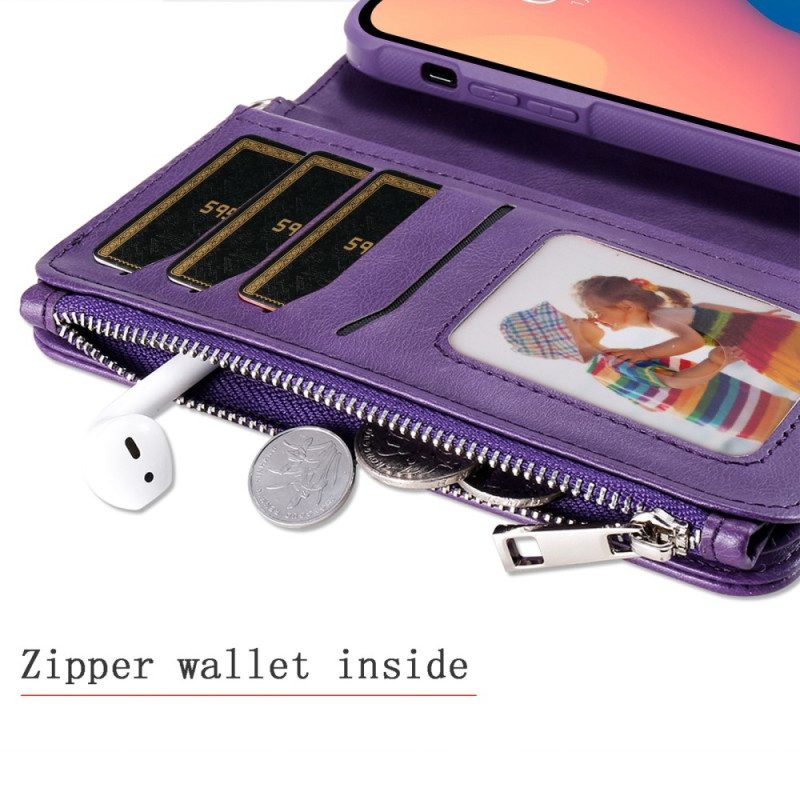 Hülle Flip Case Für iPhone 14 Pro Max Brieftasche Brieftasche Mit Abnehmbarem