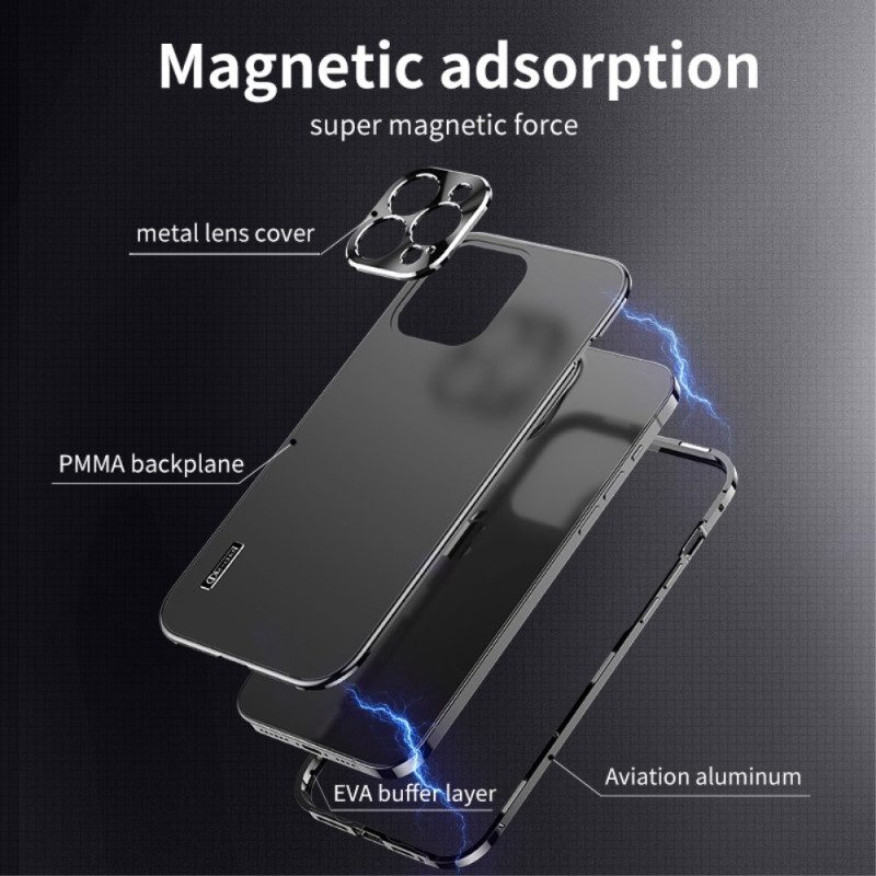 Hülle Für iPhone 14 Pro Max Metallrahmen