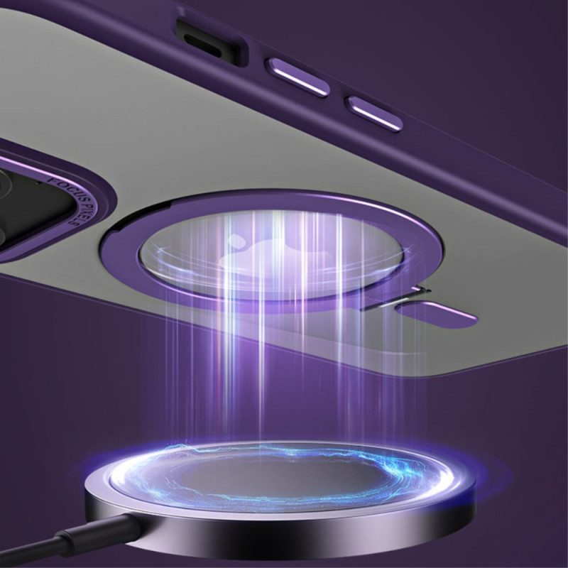 Handyhülle Für iPhone 15 Pro Magsafe Kompatibel Mit Support