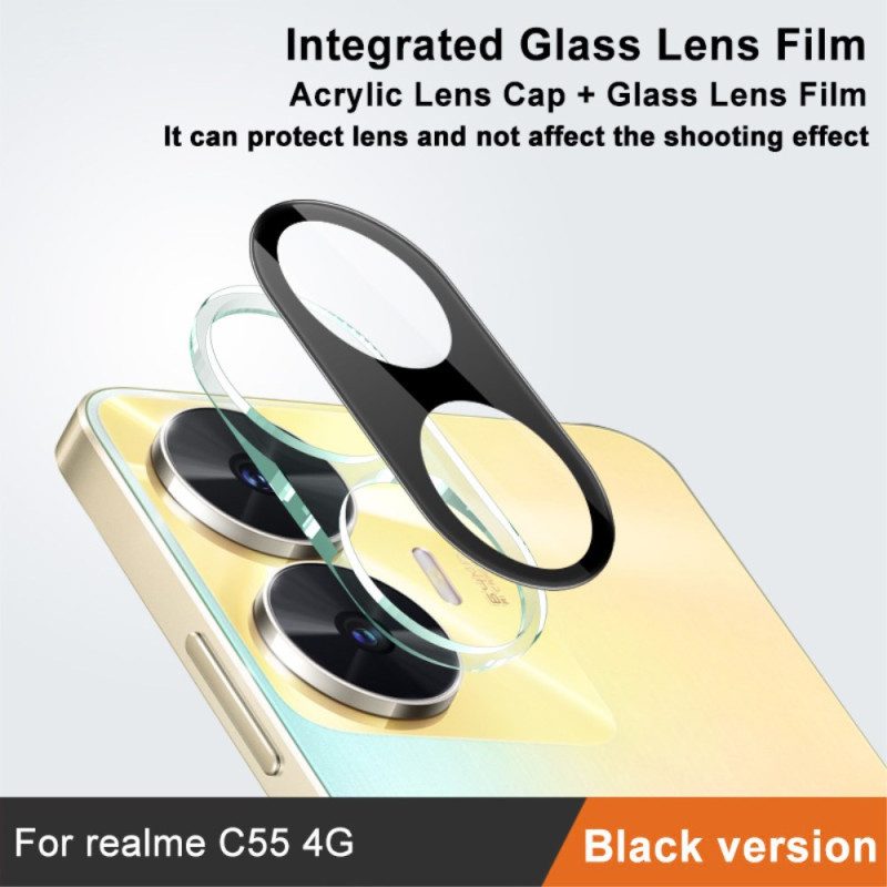 Displayschutzfolie Aus Gehärtetem Glas Für Realme C55 (schwarze Version)