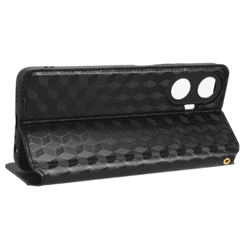 Flip Case Realme C55 Handyhülle 3d-muster