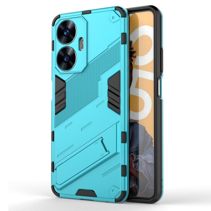 Hülle Für Realme C55 Abnehmbarer Zweifach Verstellbarer Freisprechständer