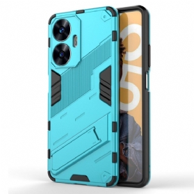 Hülle Für Realme C55 Abnehmbarer Zweifach Verstellbarer Freisprechständer