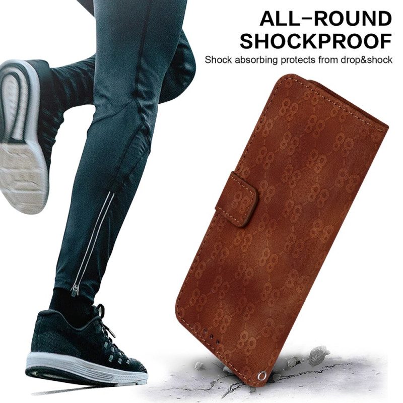 Lederhüllen Für Realme C55 Design 88 Mit Armband