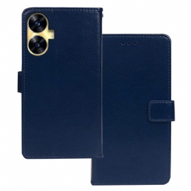 Lederhüllen Für Realme C55 Idewei