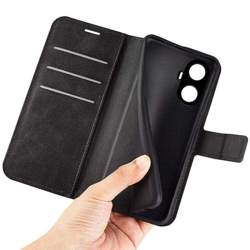 Lederhüllen Für Realme C55 Leder-stil