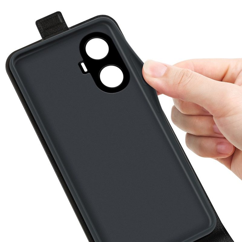 Lederhüllen Für Realme C55 Vertikale Klappe