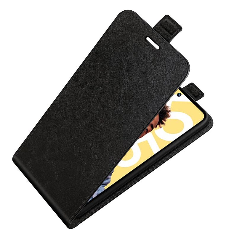 Lederhüllen Für Realme C55 Vertikale Klappe