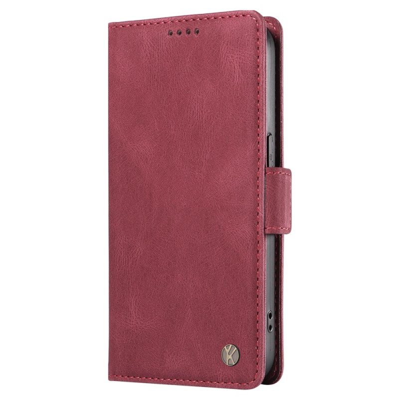 Lederhüllen Für Realme C55 Yikatu