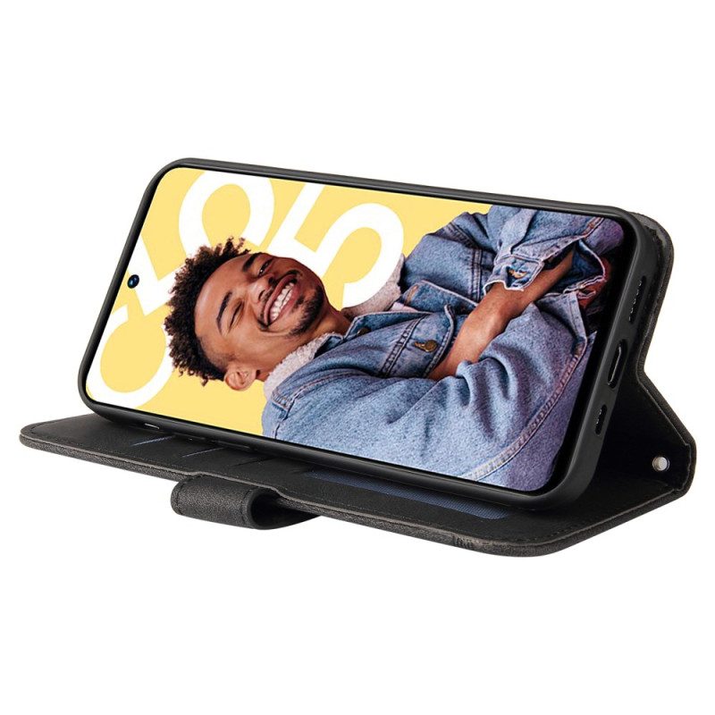 Lederhüllen Realme C55 Handyhülle Zierniete In Wildlederoptik