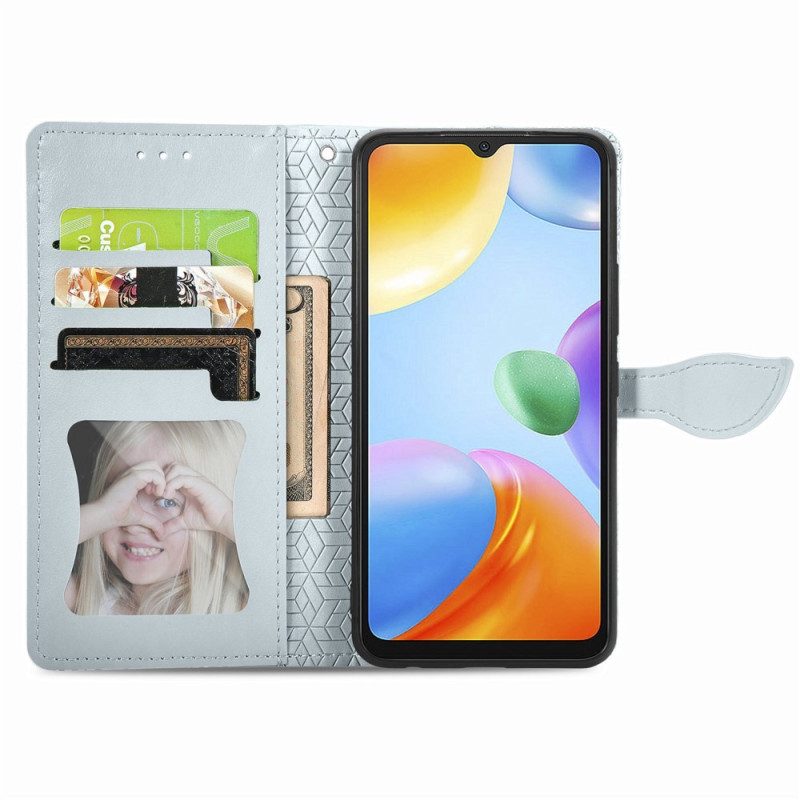 Lederhüllen Für Xiaomi Redmi 10C Stammesblätter