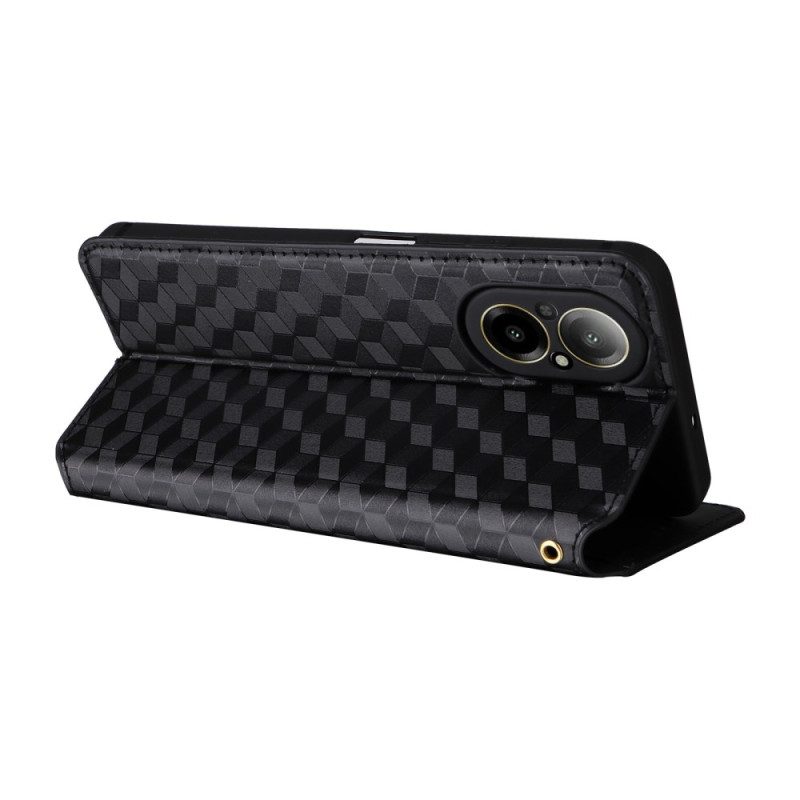 Flip Case Für Realme C67 3d-diamanten