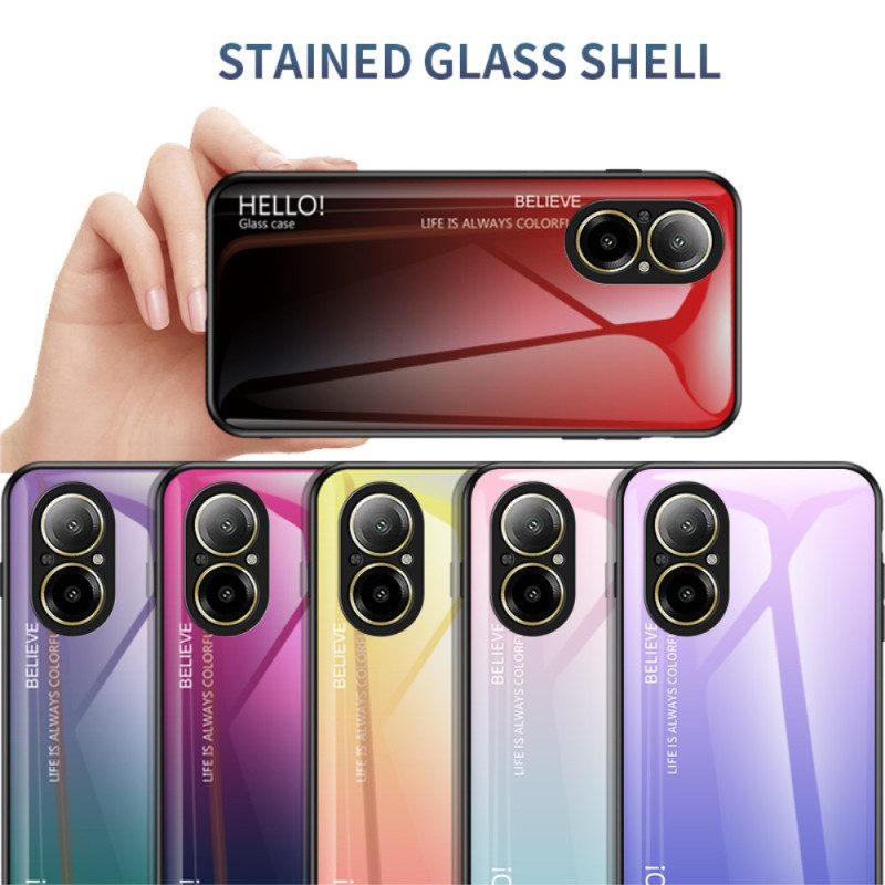 Hülle Für Realme C67 Gehärtetes Glas