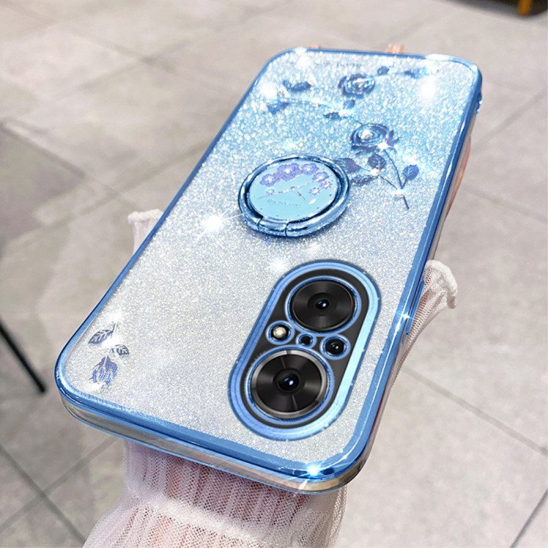 Hülle Realme C67 Strass-ringhalter