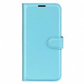 Lederhüllen Für Realme C67 Kunstleder Litschi