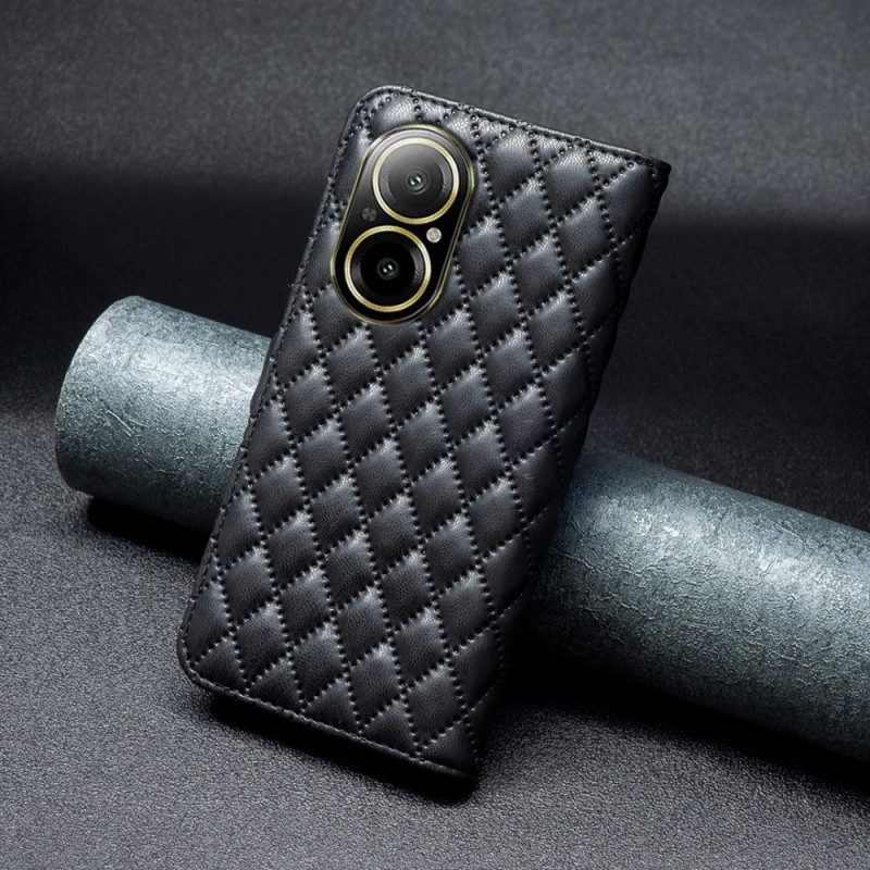 Lederhüllen Realme C67 Gesteppt