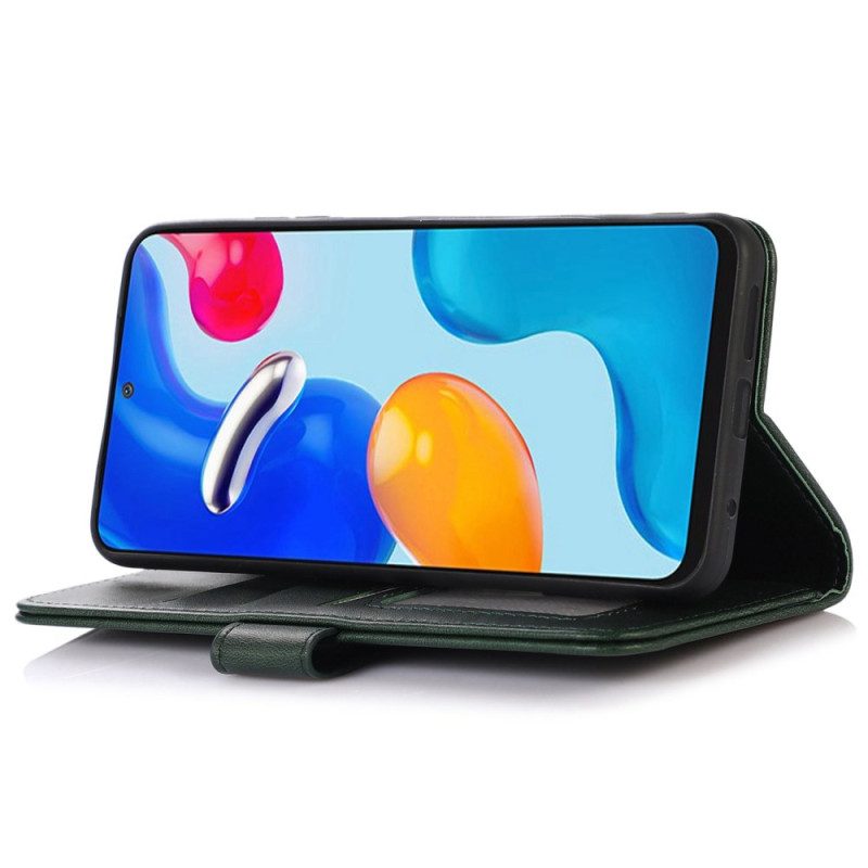 Lederhüllen Realme C67 Klassisches Kunstleder