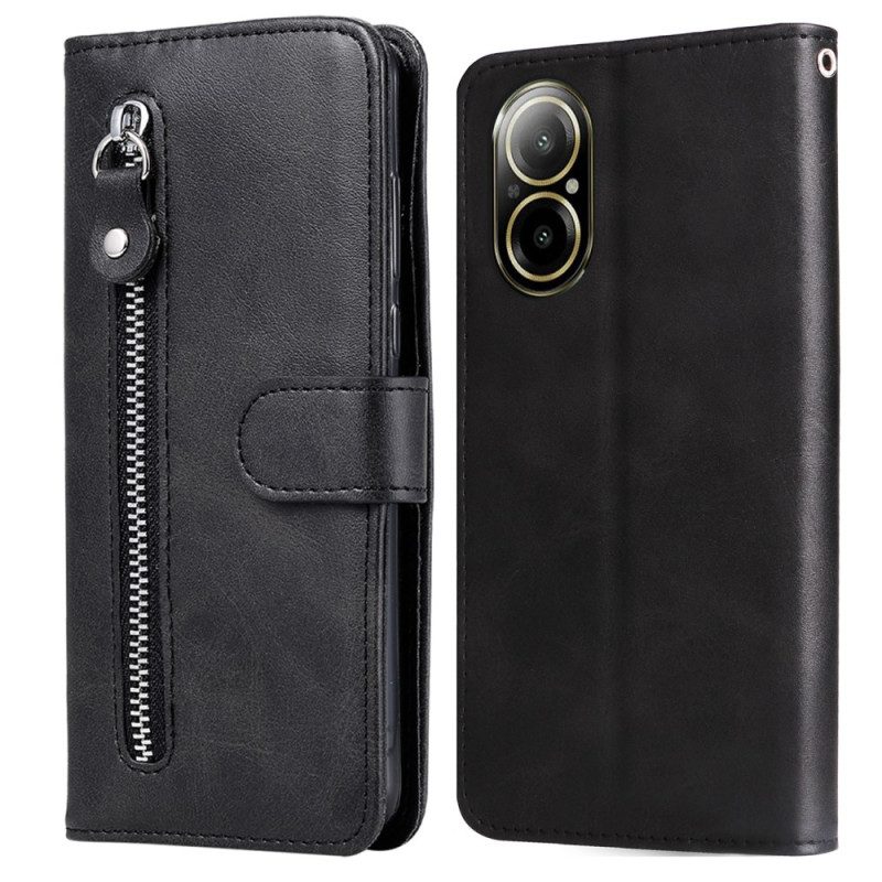 Lederhüllen Realme C67 Münzfach Vorne