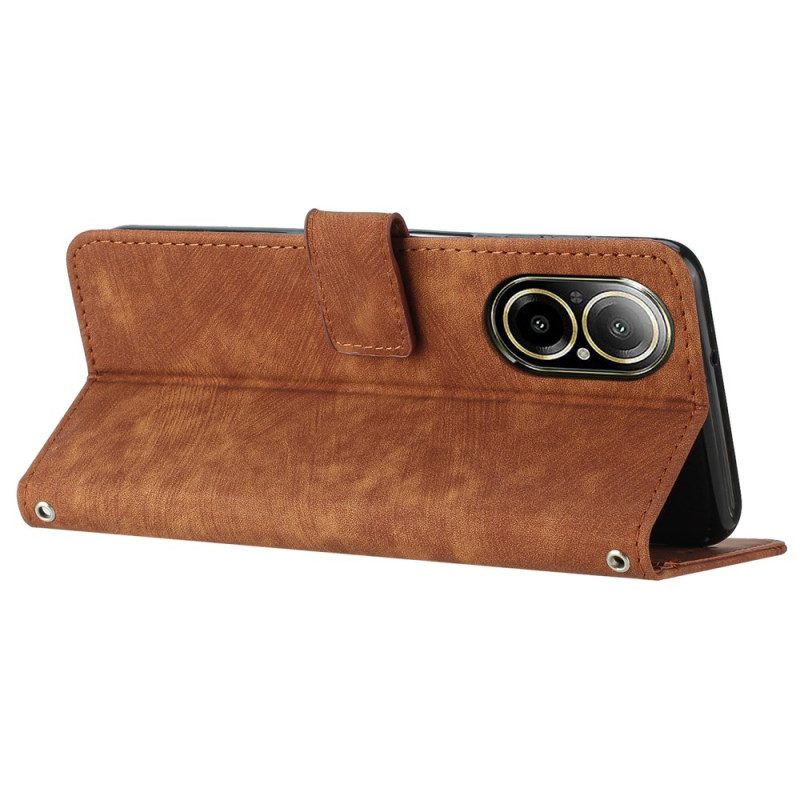 Lederhüllen Realme C67 Retro-design