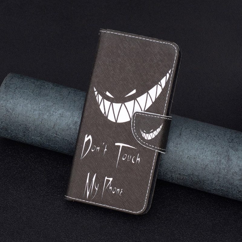 Lederhüllen Realme C53 Böses Handy